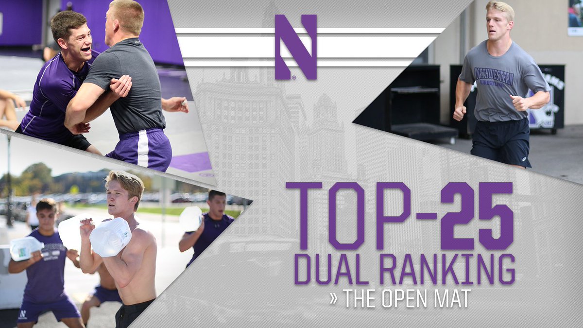 NUWrestle's tweet photo. This is what we’ve been training for. 

Season gets underway in a little more than a week. #B1GCats https://t.co/jEYSCwGVQj
