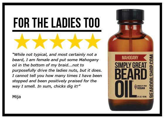 SGBeardOil's tweet photo. One of our customers explains that beard oils aren't just for guys 😌😉 Awesome review, Mija! https://t.co/QCWDe2DISc  #beardoil https://t.co/BBgS9N8QHz