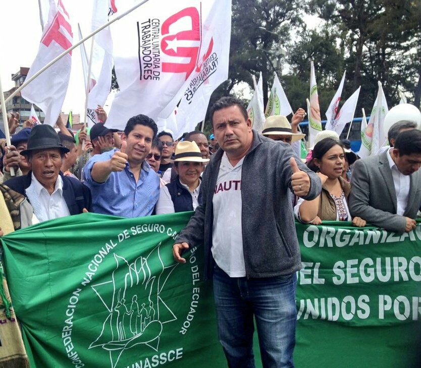 cut_guayas's tweet photo. Presidente de la Cut-Guayas @GomezlRichard  presente en Quito apoyando a @REspinosa_G en sus gestiones en el @IESSec.
#AfiliadosConRichard https://t.co/lHFrL657Oa