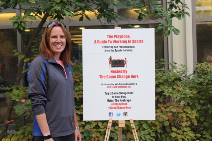GameChangeHers's tweet photo. Thank you to Kate Corcoran, Associate Director of Athletics at @cabriniuniv for being on the #GameChangeHers #GCplaybook panel! https://t.co/dagjE99W95