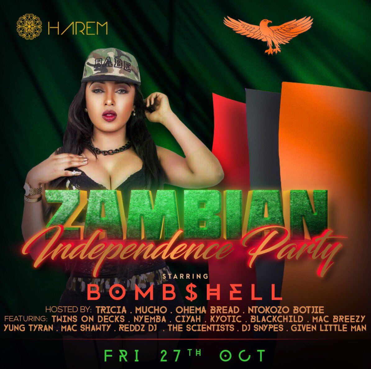 Anthonysemmra's tweet photo. @Harem_sa tomorrow night it Zambian Independence Party 💃💃💃 https://t.co/2V6JCx0yX6