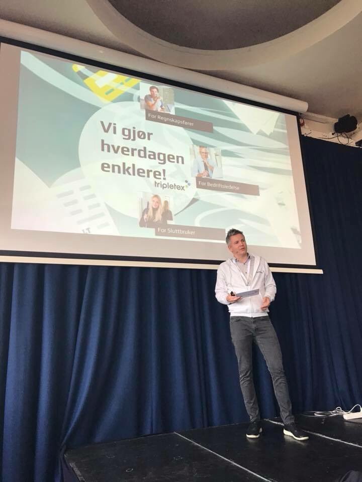jastr's tweet photo. Da er årets partnersamling i Tripletex over! Stolt over å jobbe i et foroverlent firma 🙂 @TripletexAS https://t.co/M6PGekLfCu