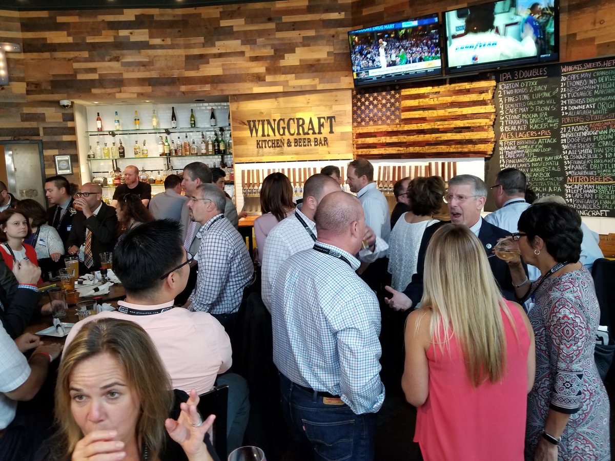 ABMMfinancial's tweet photo. Great event during @njsba 2017 Conf at @Wingcraft_AC. Big thanks to our co-host and partner, Security Benefit!
@securitybenefit https://t.co/B4yJaQ5Sjl
