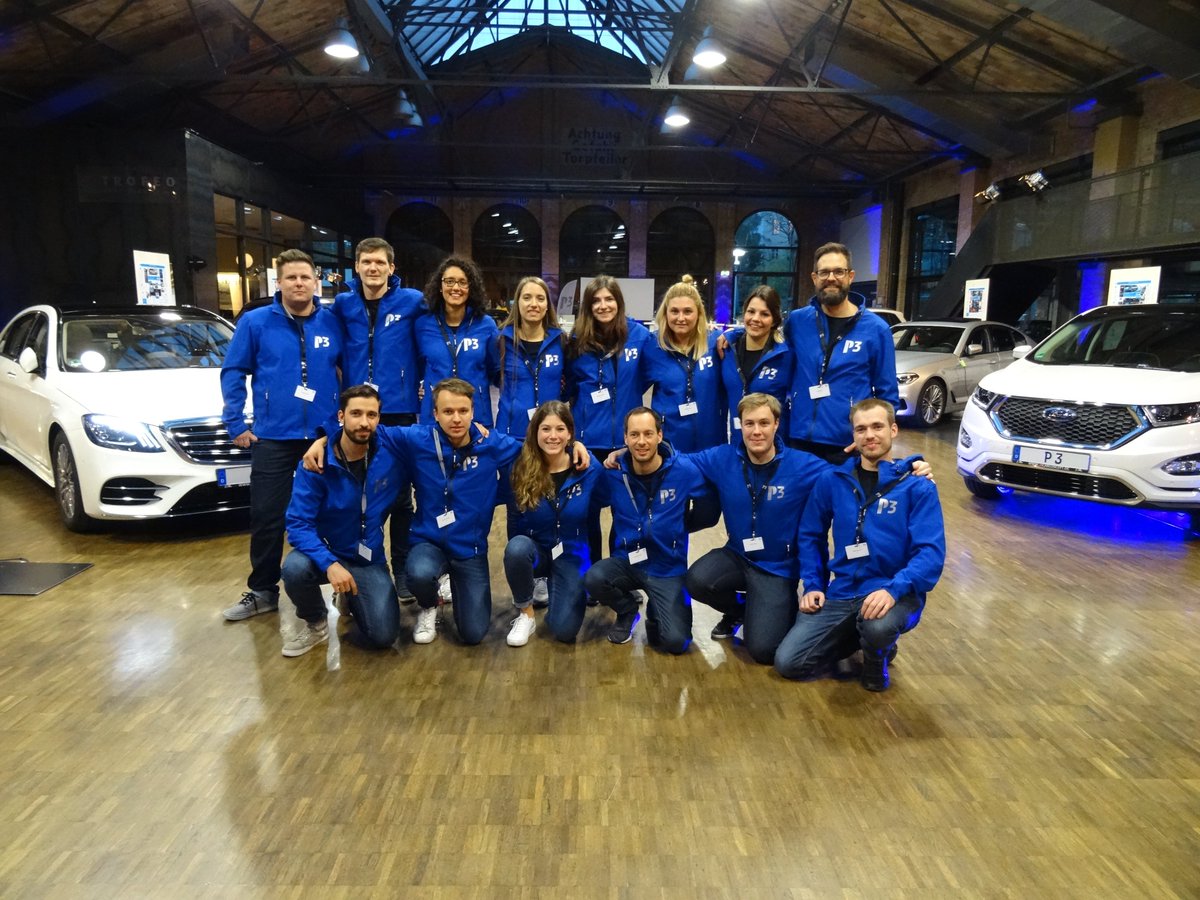 P3automotive's tweet photo. The core team behind the P3 Connected Car Experience Days 2017.
#P3ED #P3CCEXPDAY #INSIDEP3 #ONEP3 #connectedcars #xP3rience #benchmark #ux https://t.co/pyW2Vmz3U2