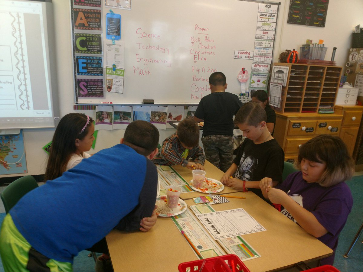 netcongschool's tweet photo. Students in grade 3 worked together in STEAM to create candy corn towers. #STEAM, #thirdgraderocks #netcongschool https://t.co/BACIRUKe4s