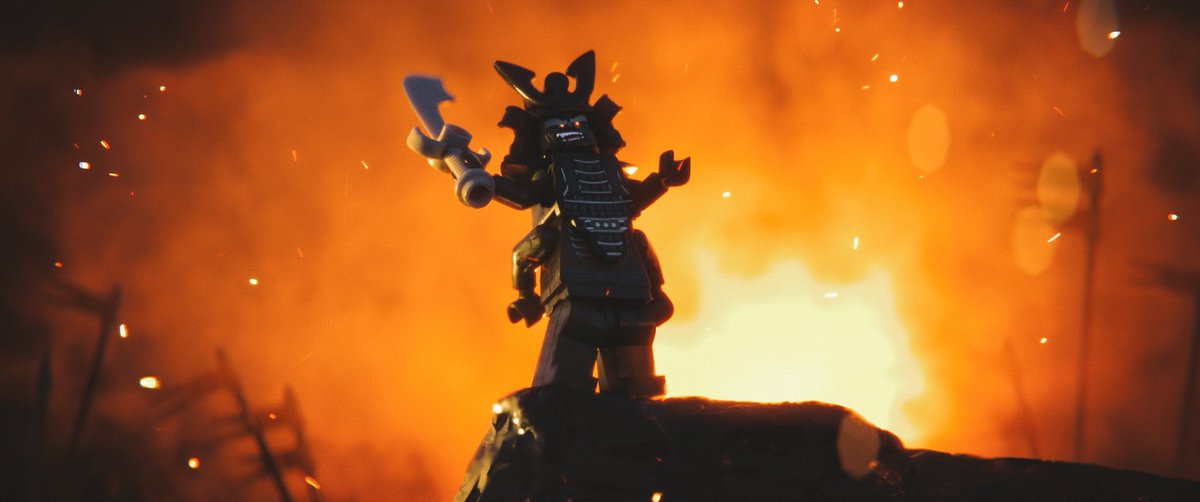 joelberberena's tweet photo. A bit of a scene recreation from the movie. Love them Aovs in Solid Angles Arnold #legoninjago #mecbricks #cinema4d #c4dtoa #aftereffects https://t.co/uFWf28uRNo
