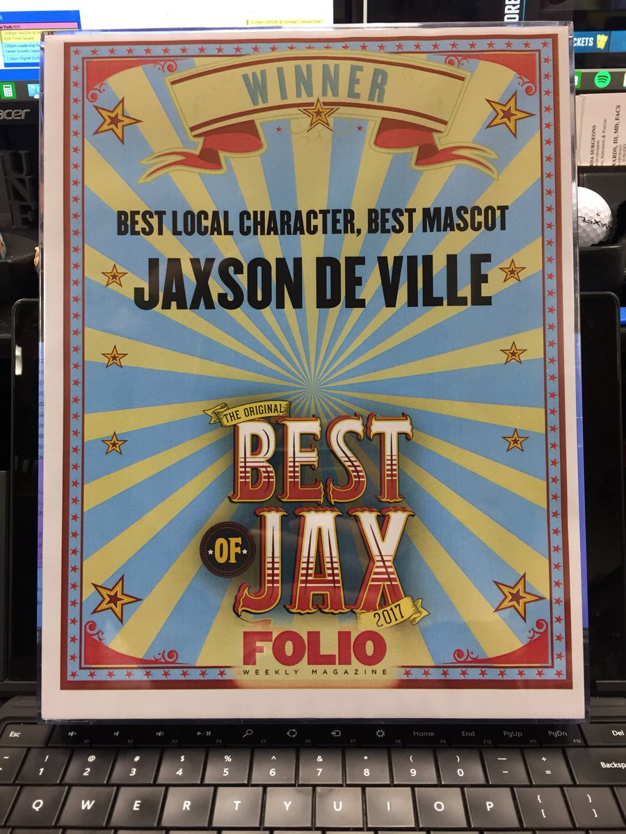 JaxsonDeVille's tweet photo. Last name EVER, first name GREATEST 🏆 Thank you fans and @folioweekly! https://t.co/GAWK7VoJSR