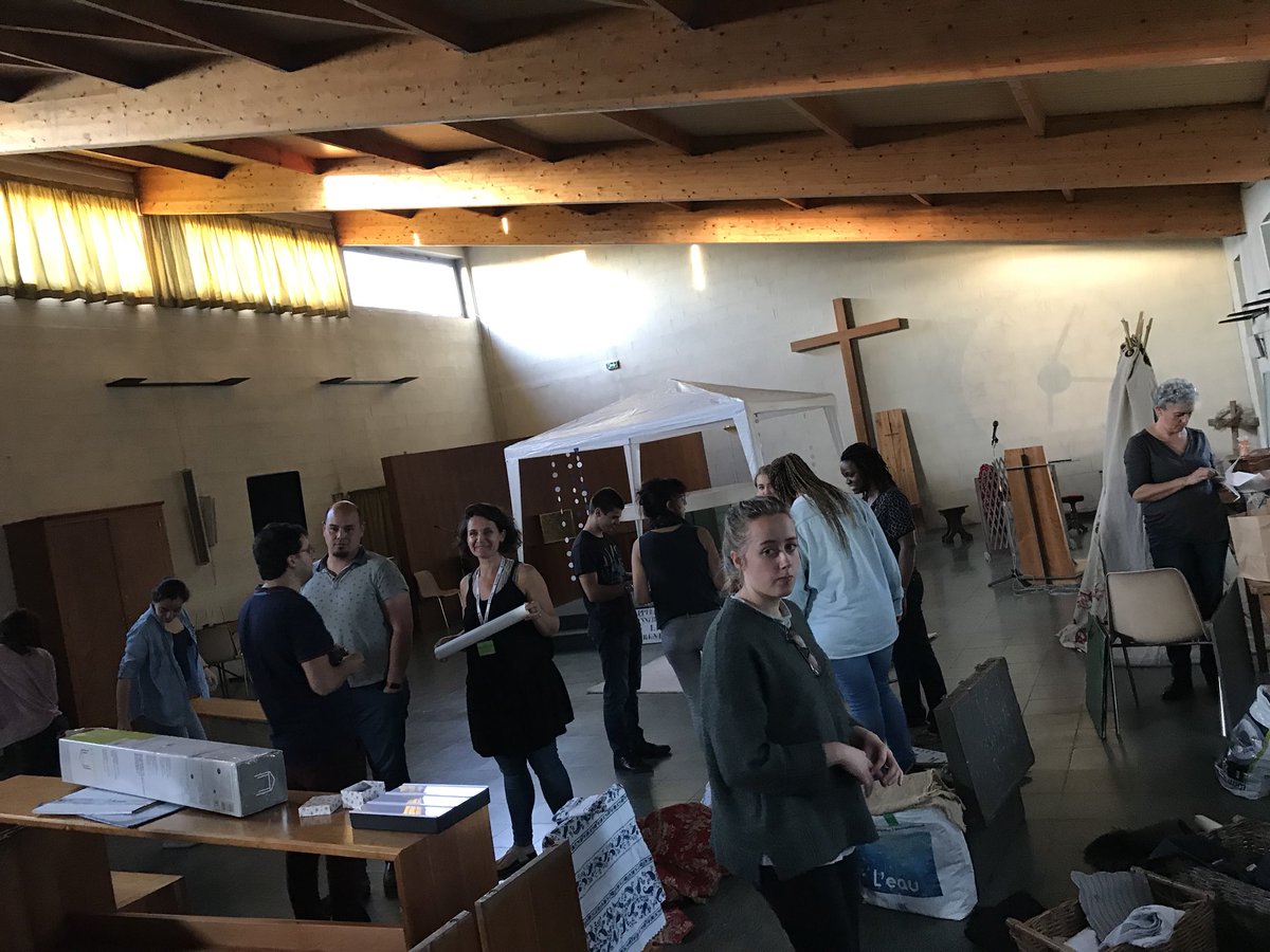 FedeBaptiste's tweet photo. J-1 pour #Connexion17 mais déjà ça s’active sérieusement à #Poitiers !
L’événement jeunesse de la @FedeBaptiste est sur les starting-blocks https://t.co/hCkkJ9K3bi