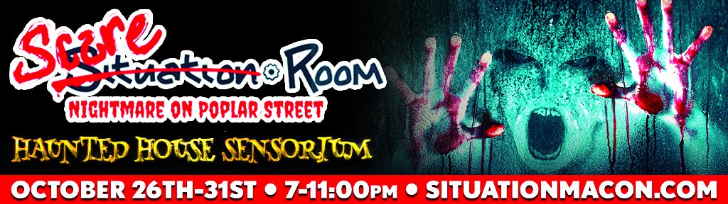 This October, Situation Room will transform into "SCARE ROOM: NIGHTMARE on POPLAR STREET". Get your tickets now! ow.ly/ZdxB30fUzFl