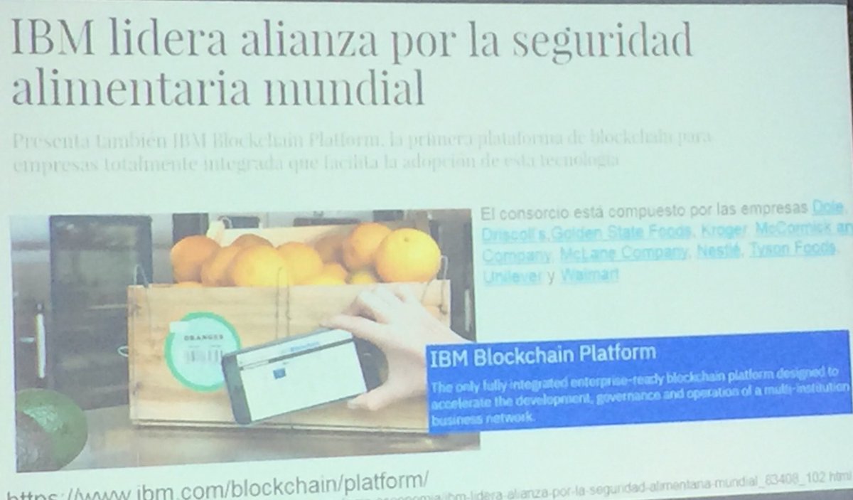 juanrcuadros's tweet photo. #criptotweet Aplicaciones del blockchain a la cadena Agroalimentaria @CordobaTweet @Rabanales21 https://t.co/StbQBisiaQ