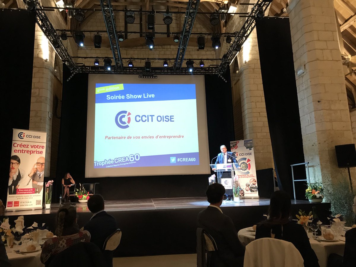 charles_locquet's tweet photo. #CREA60 , une grande soirée dédiée à la création d’entreprise dans l’Oise. C’est parti ! Que le meilleur gagne.!
#ccioise https://t.co/vzIWZt3y4C