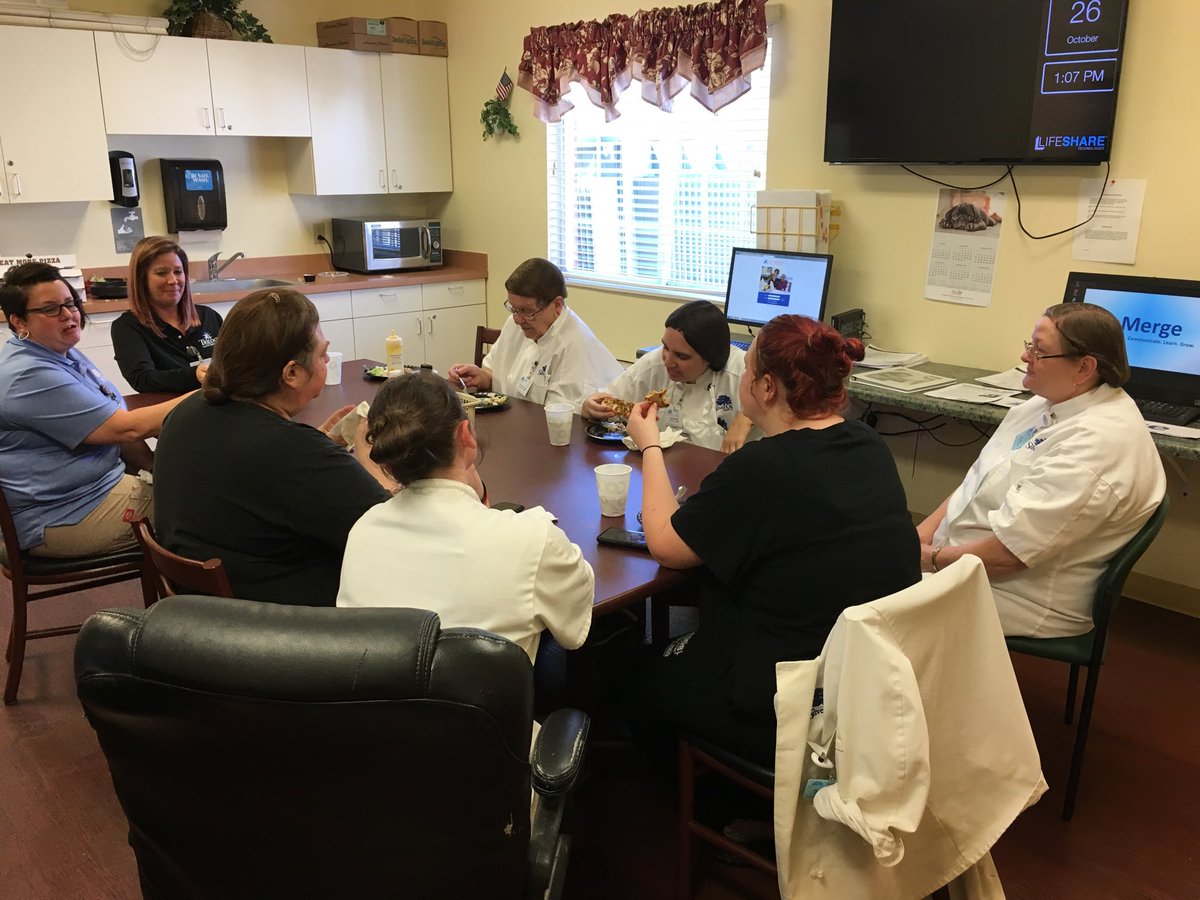 Thank you to our dining service team for all their hard work <a href="/SilverOaksHC/">Silver Oaks HC</a>