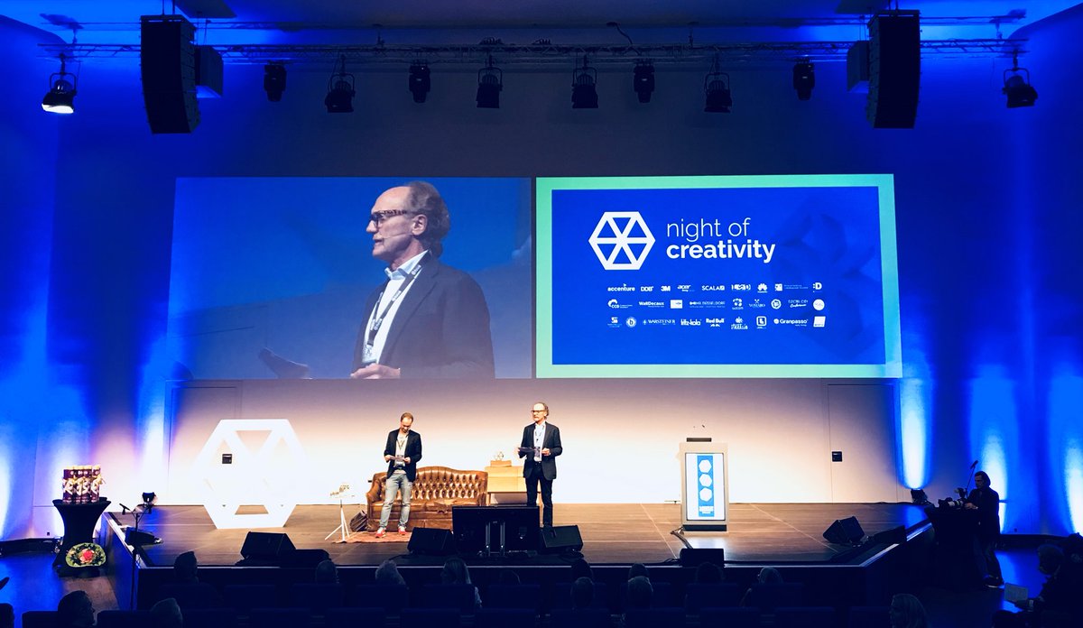 dataenthusiast_'s tweet photo. Tonight I’m the third time at #nightofcreativity! Looking forward to hear keynotes form @AccentureDigi @Huawei and @DDB_Worldwide! https://t.co/vIBNdUwb9d