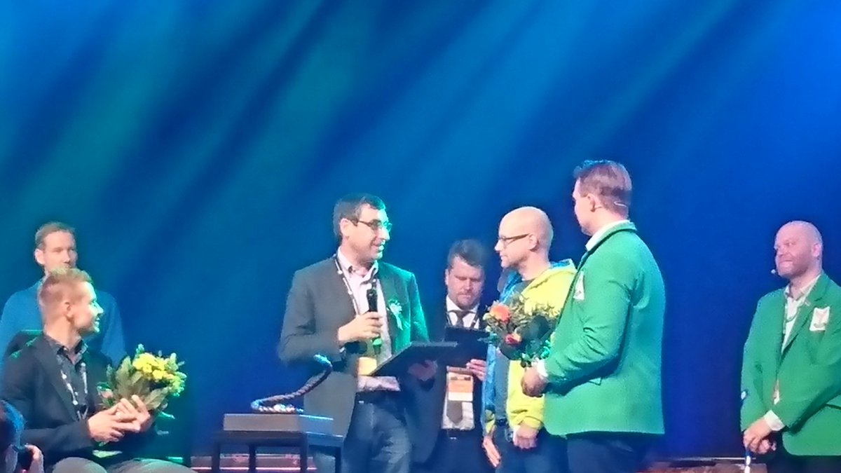 toivonentuukka's tweet photo. Once again, winner of the @kasvuopen start-up track 2017 is #BroadbitBatteries #energy #innovation #Growth @landisgyr https://t.co/gqGhJDeoNu