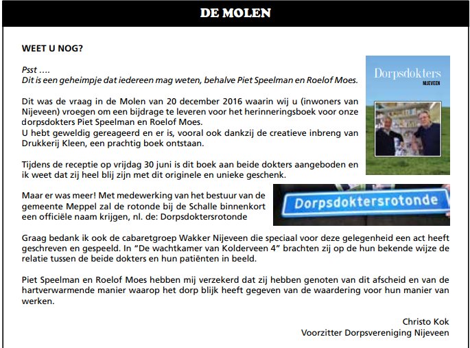 Bord van #dorpsdoktersrotonde
Vandaag onthuld door wethouder ten Hulscher (gemeente Meppel)
Nieuw woord voor #scrabble en de Dikke van Dale