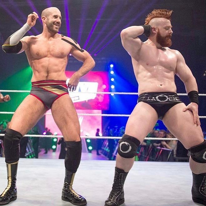 automotor16's tweet photo. And now party time, a new child was born  in neighborhood 🎉🍀🍾🍷 🥂 #Sheamus #CelticWarrior #Cesaro #Sheasaro #TheBar https://t.co/5FLtOeXqsF