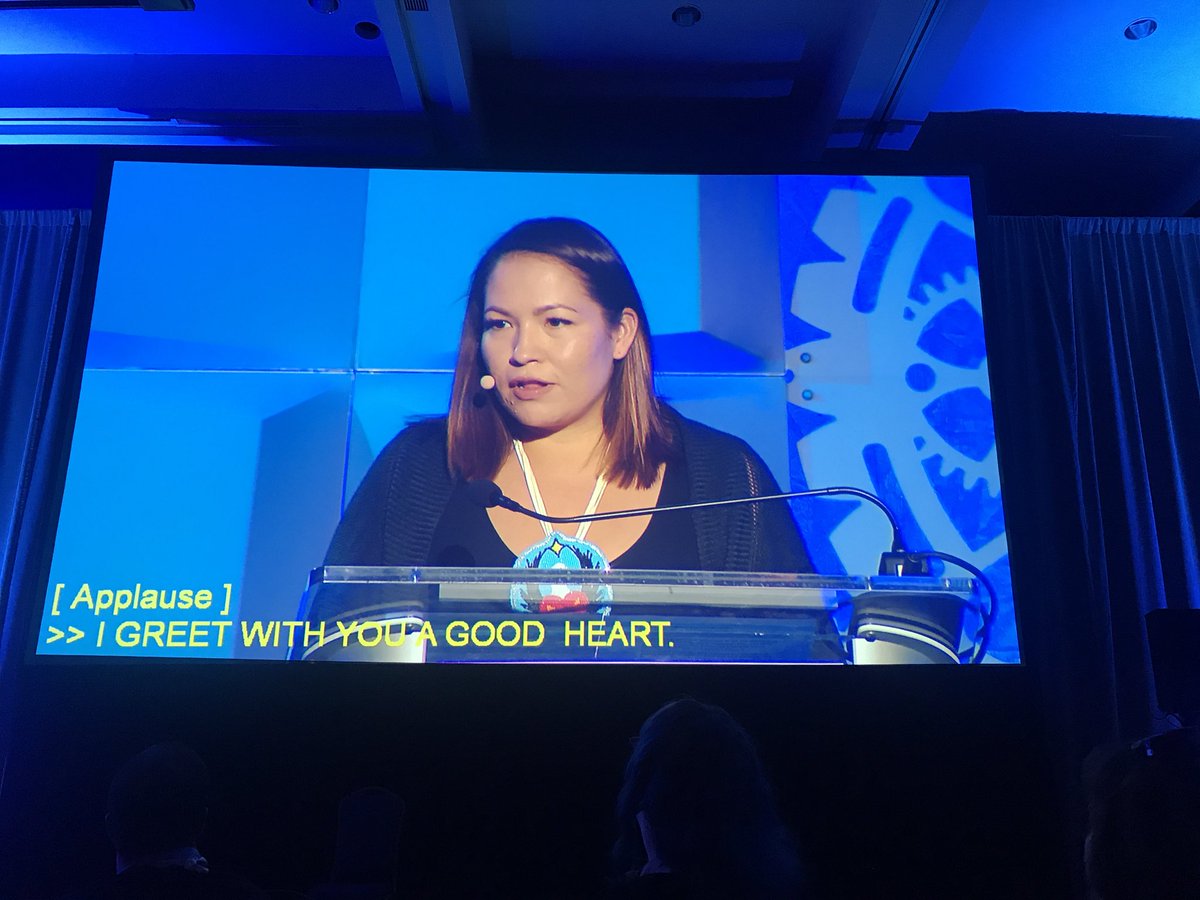 radhafriedman's tweet image. There is no justice without indigenous justice, says @Ms_EagleHeart; These are the first people on this land. #CommonFuture2017