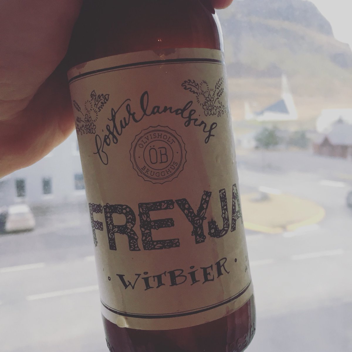 WilesWrites's tweet photo. Enjoying a well-deserved #icelandic #whitbier for blogging on my hols 😂🍺🍻❄️ https://t.co/N2wnLxXHjP