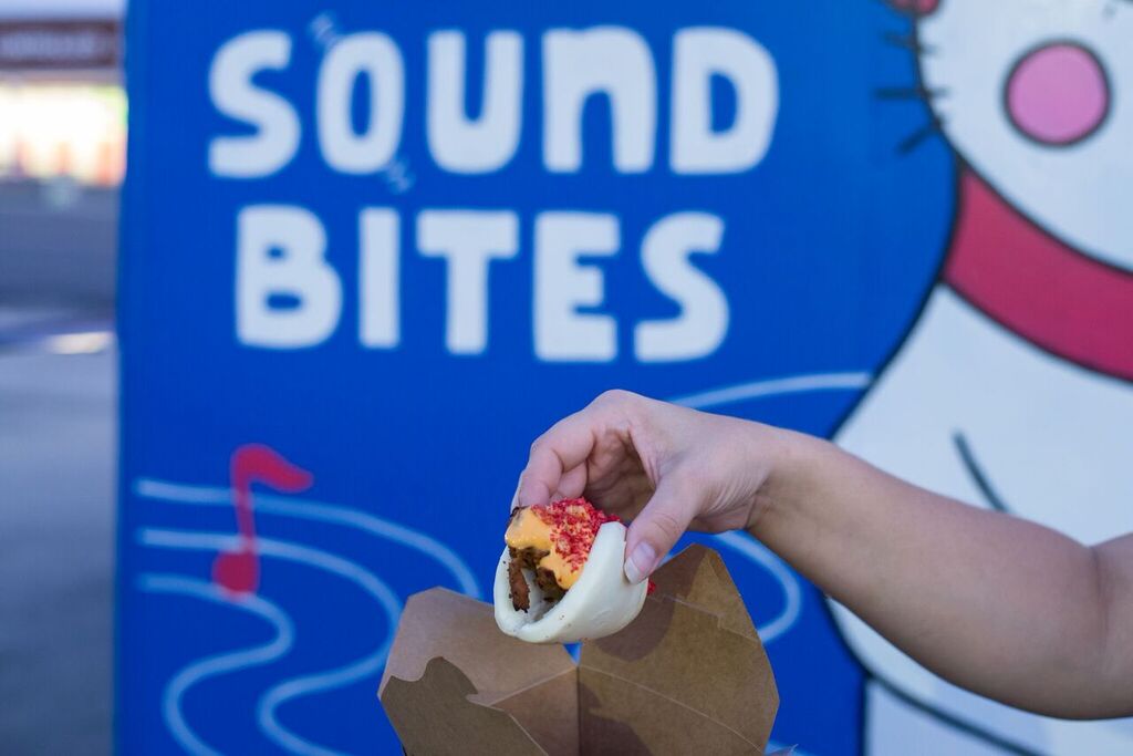 We keep it puro, San Antonio, with our Chisme Steamed Buns. Hot Cheetos, queso, and al pastor all in one.