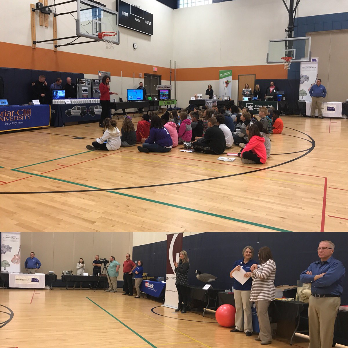 paulgausman's tweet image. How fantastic! @loesshillselem SC business discussions w/ 5th graders. Putting 21st century skills to future use!  @siouxcityschool