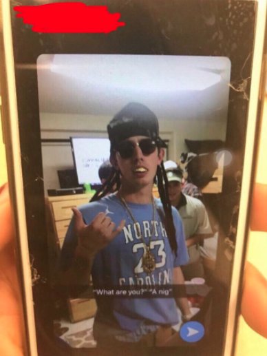 GoLocalProv's tweet photo. PC Student’s Snapchat Photo Ignites Backlash from NAACP https://t.co/7Zkf3Wygza #Providence #NAACP #college https://t.co/mYQwTMPa5I