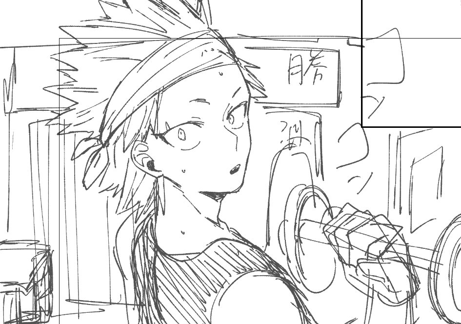 うえ～～～～～～～下書きが究極的に汚い;;;;;;;;; 