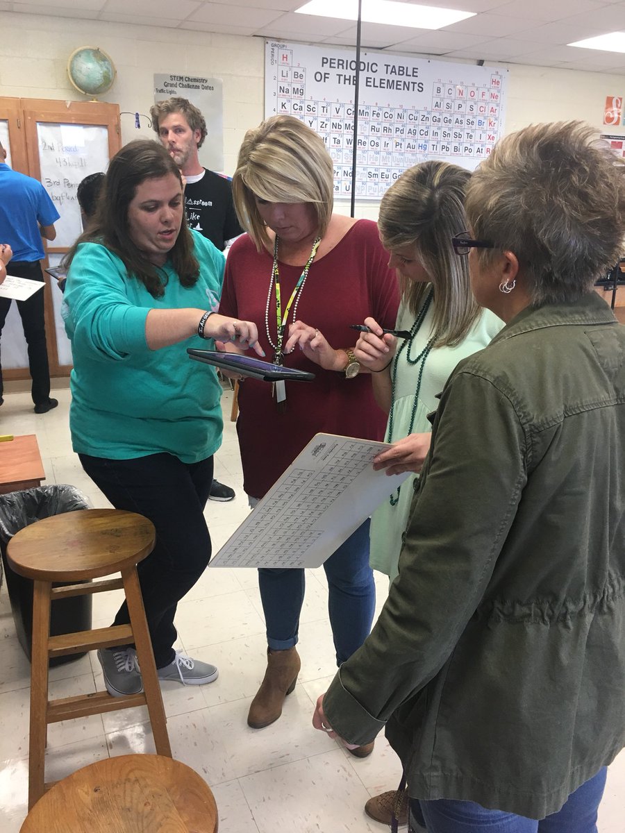 g_cathywilliams's tweet photo. @GreeneCentralHS Math Department rocking the Escape Room #GCSLiTech https://t.co/jslCiWYb85
