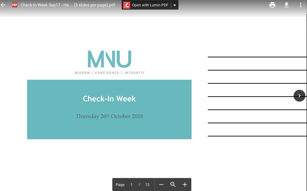 acbcoaching's tweet photo. 13 pages of content for our 'check-in' week presentation. Bespoke content for this cohort of @MNUCert #MacNutritionUni #extramile #impressed https://t.co/Ot1YYVIvuc