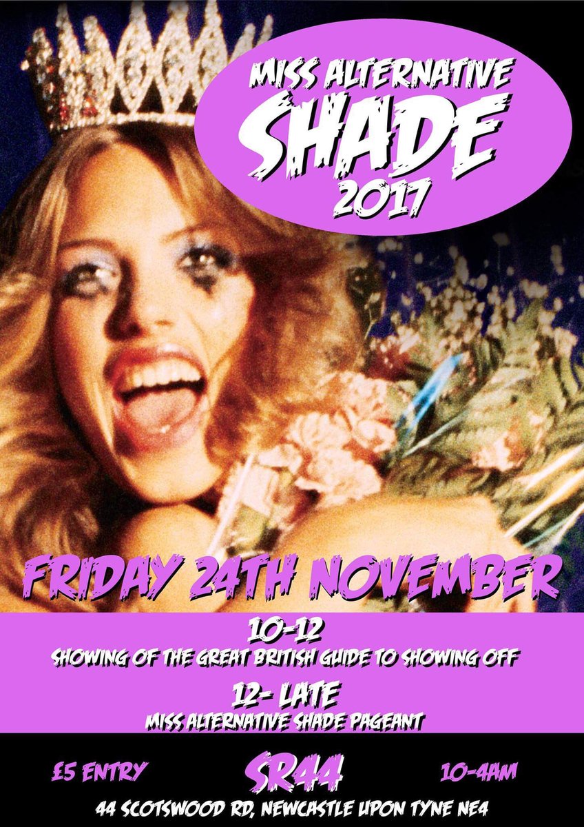 We’re back bitches! <a href="/ShadeNewcastle/">SHADE</a>  is coming back monthly!