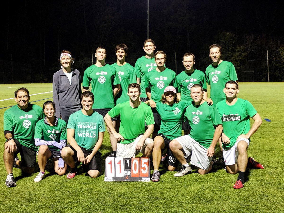 transloclife's tweet photo. Cue the celebratory music! Our intramural ultimate frisbee team (@TransLoc + @IBM) won their league tournament this week! #TransLocLife 🏆 https://t.co/YcrIHxhC1o