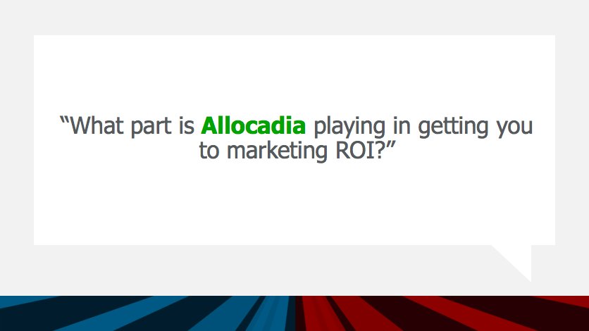 "As you grow it gets harder to resolve challenges. Build for scale out of the gate. Allocadia helps you do that." <a href="/_ryandanner/">Ryan Danner</a> #RunMarketing