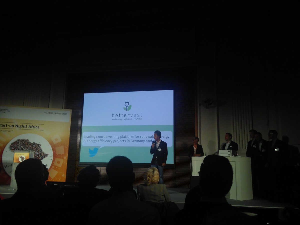 .<a href="/bettervest/">bettervest</a> Patrick Mijnals hilft die Energiewende in Afrika zu finanzieren #startupnight #Crowdfunding