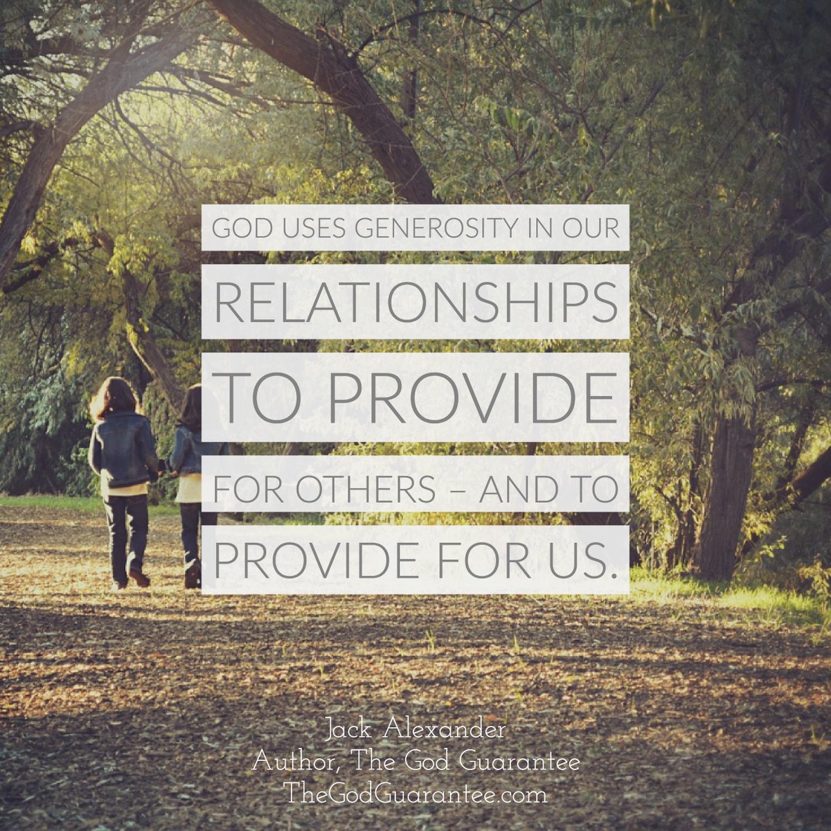 TheReimagineGrp's tweet photo. Learn more about the 4-part pattern of how God provides in The God Guarantee. FREE gift- church kit https://t.co/ScMI2S0jP1 #thegodguarantee https://t.co/aUKi3xmlFh
