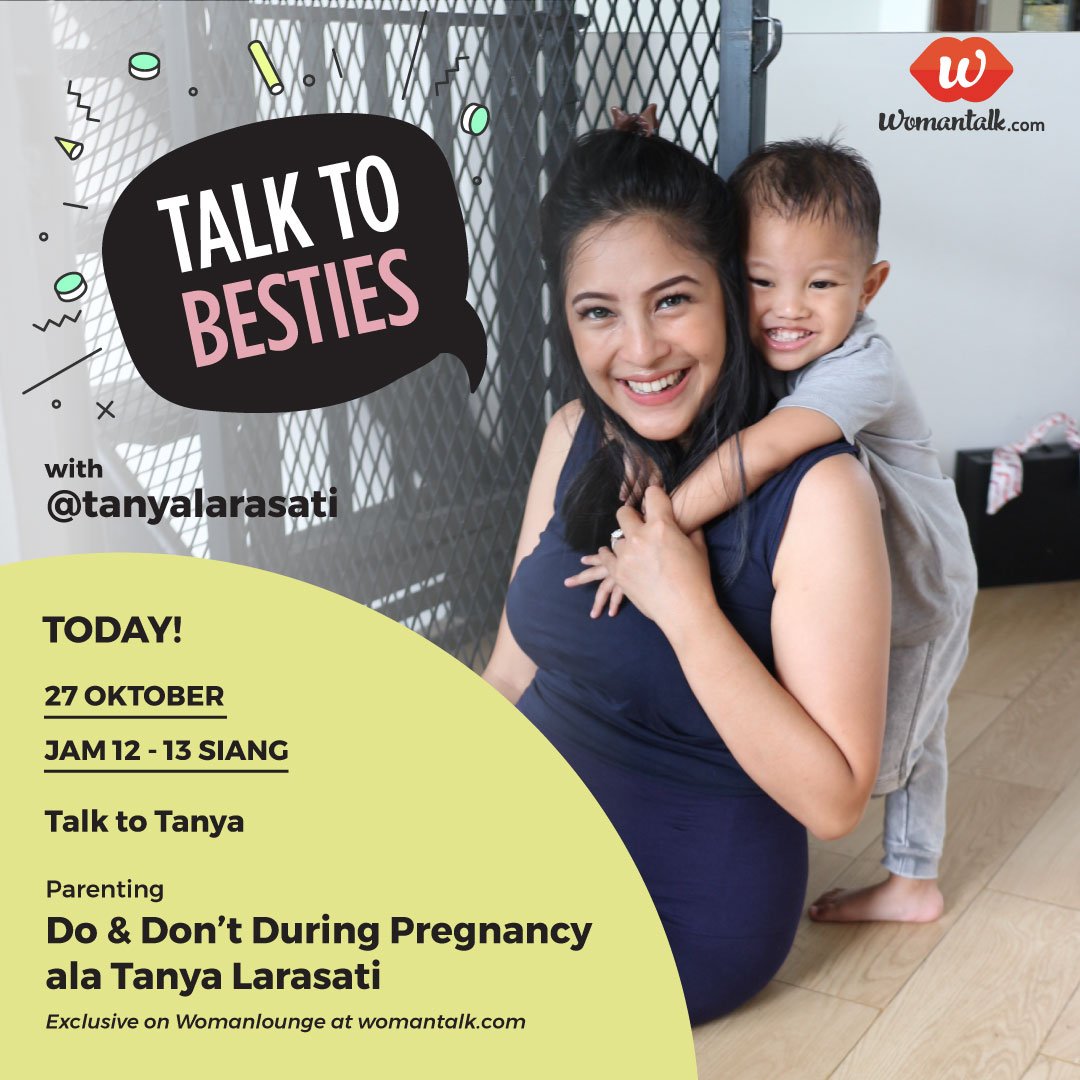EkaSGunawan's tweet photo. DO'S AND DON'TS DURING PREGNANCY sharing dgn Tanya Larasati, influencer yg suka berbagi tips seputar parenting di https://t.co/3Nfmt38jDL https://t.co/8DTUH9QSkX