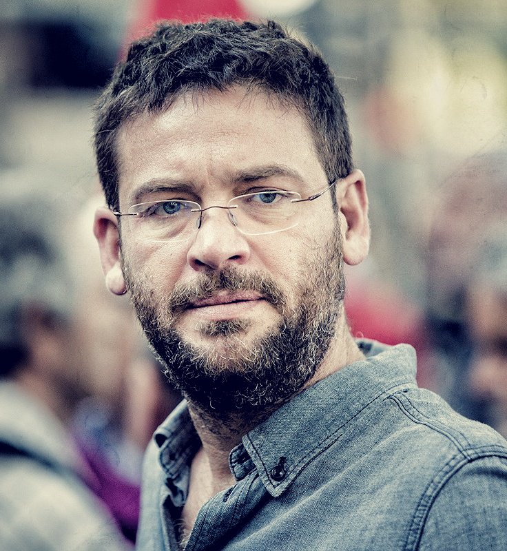 Ell votaria que NO a la independencia, però té un discurs d'esquerres, de valors, de passió, de veritats, ... quin contrast amb els d'ICV.