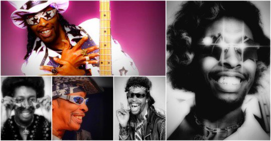 Happy Birthday to Bootsy Collins (born October 26, 1951)  