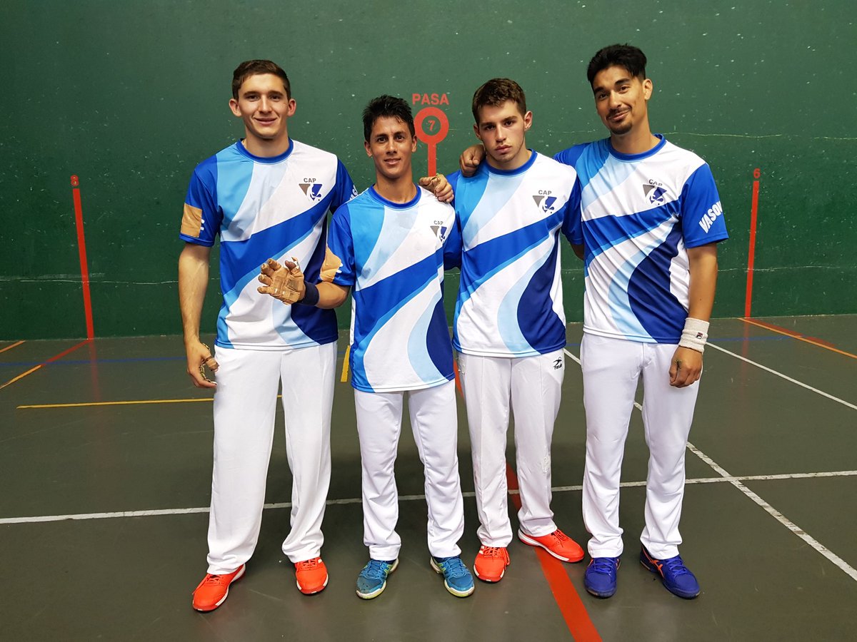 Equipo de mano copa del Mundo frontón 36 Anglet