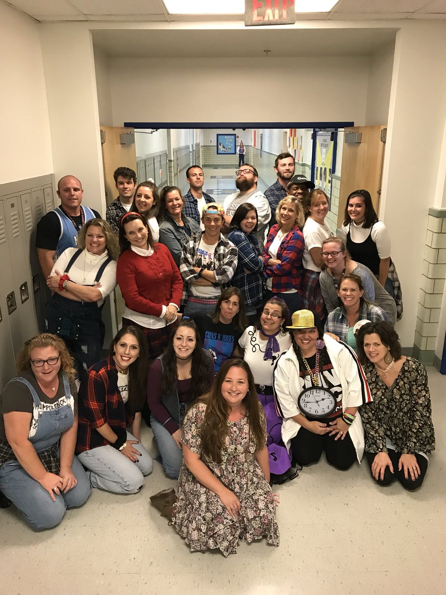 J-WMS Faculty: Friends! “I’ll Be There for You!” #cougarrocks