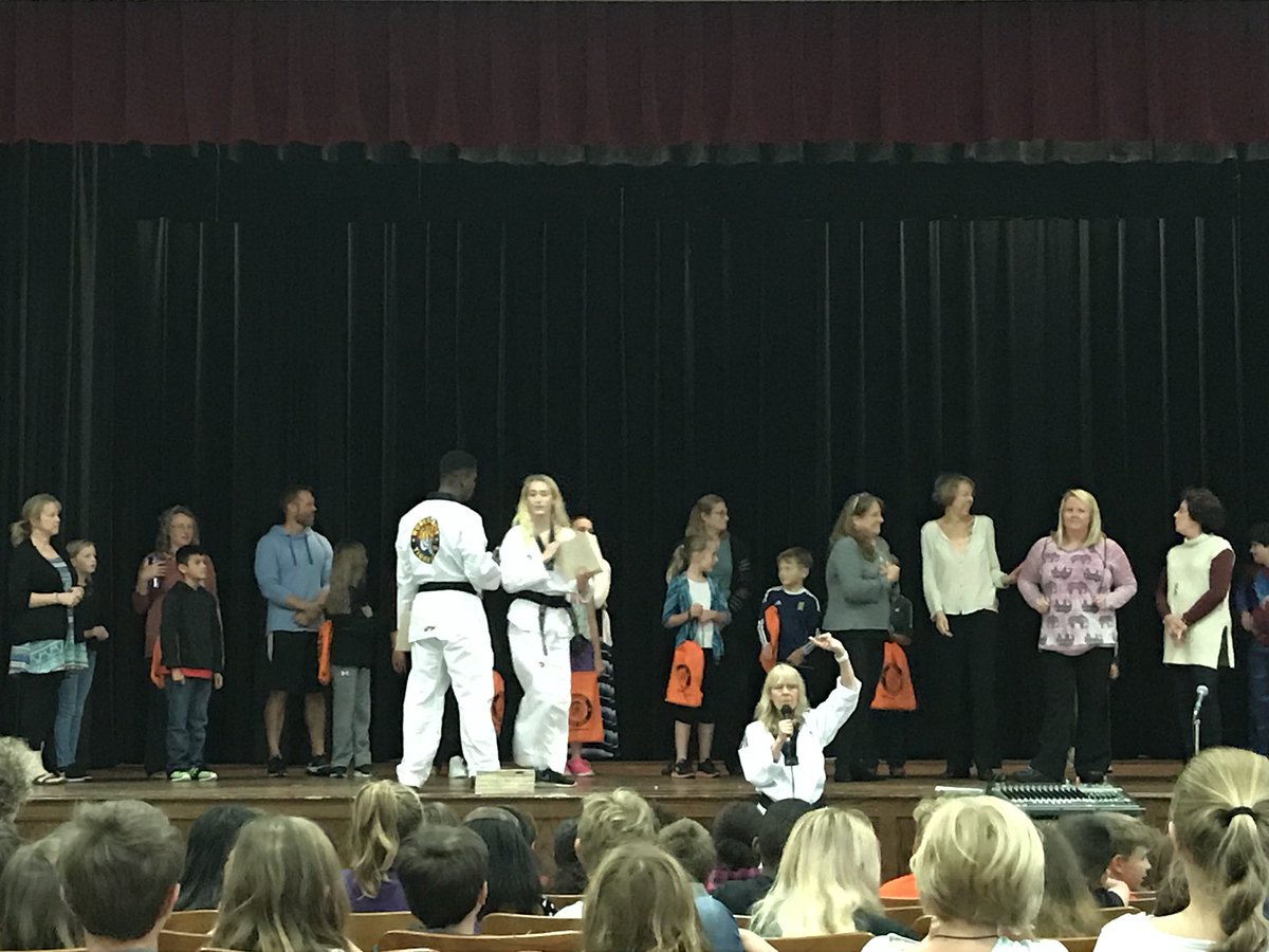 Fun assembly to stand up against bullying! Teachers in on the fun also! <a href="/SouthwestES/">Southwest Elementary</a> #wsfcscv