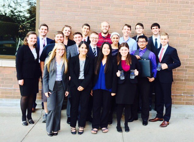 KansasMockTrial's tweet photo. #TBT to the Richard Calkins Invitational hosted by Drake University. We can't wait for this weekend! #MockChalk https://t.co/qlihb3Uyhc