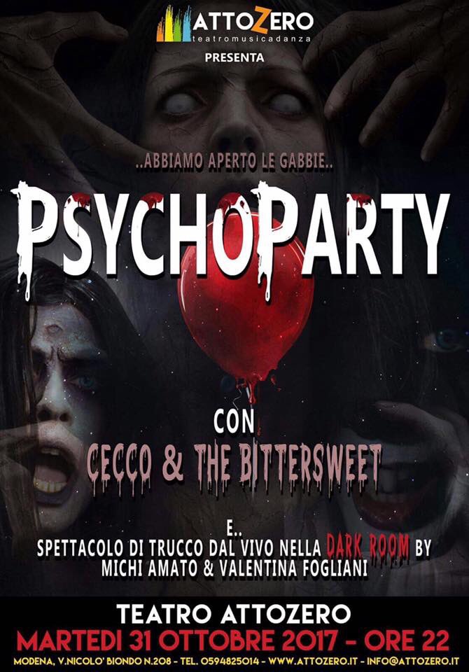 atto_zero's tweet image. #HALLOWEENPARTY #psyco #party 31 ottobre. #attozero #Modena 
Il party più Psyco dell’anno.