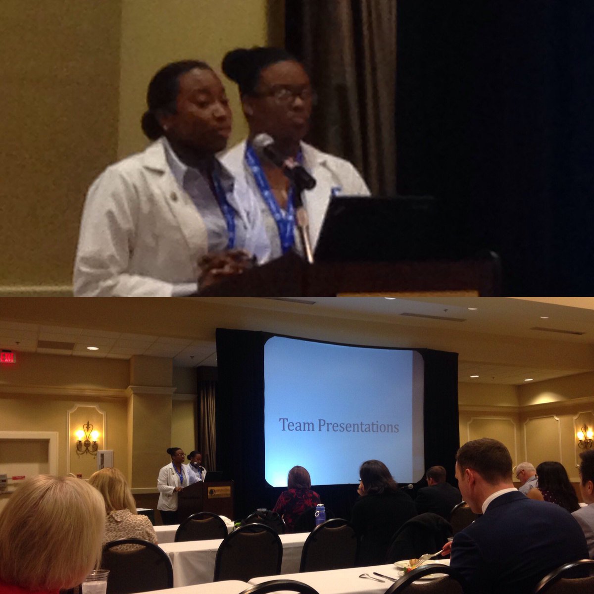 julie_justo's tweet photo. So proud of @UofSCPharm student teams competing in local #ASHP #CSC at #SCSHP: Benson/Gibbs &amp; Fanning/George 💊🤓🙌🏻 https://t.co/Q7Ir3pNW8e
