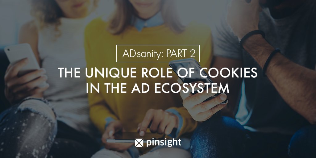 PinsightMedia's tweet photo. Adsanity: The Unique Role of Cookies in the Ad Ecosystem. Learn more about the solution to ad disruption.  https://t.co/ozsL7b12C7 https://t.co/HM0ZfImujZ