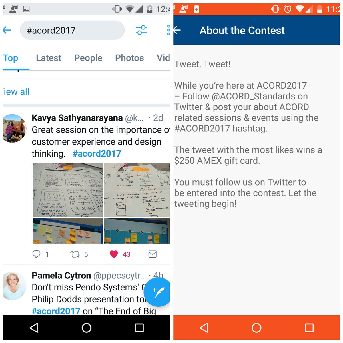 kavyas_iyer's tweet photo. @ACORD_Standards wat was the Twitter contest .. tweet the most or the tweet with most likes? #acord2017 #disappointed #stillagoodconference https://t.co/EunvfR4NiI