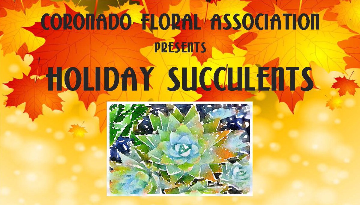 NadoFlowerShow's tweet photo. Wednesday, Nov 15, 5-8 PM At the Coronado golf course. No host bar, dinner, demo, dessert, and more! https://t.co/VU4vdeDjg8