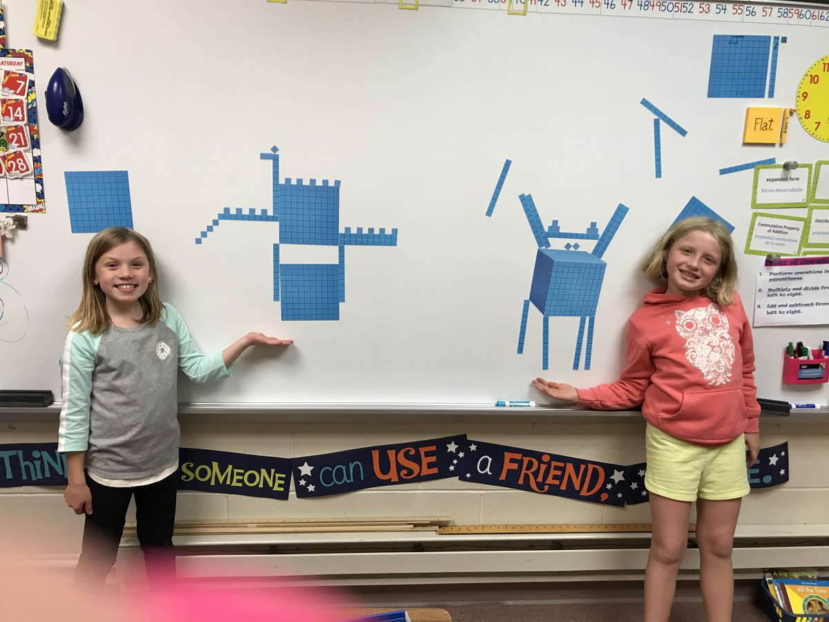 MrsP106's tweet photo. # Base ten Block creations ~ Create, count, regroup https://t.co/7cGhOgiX3h