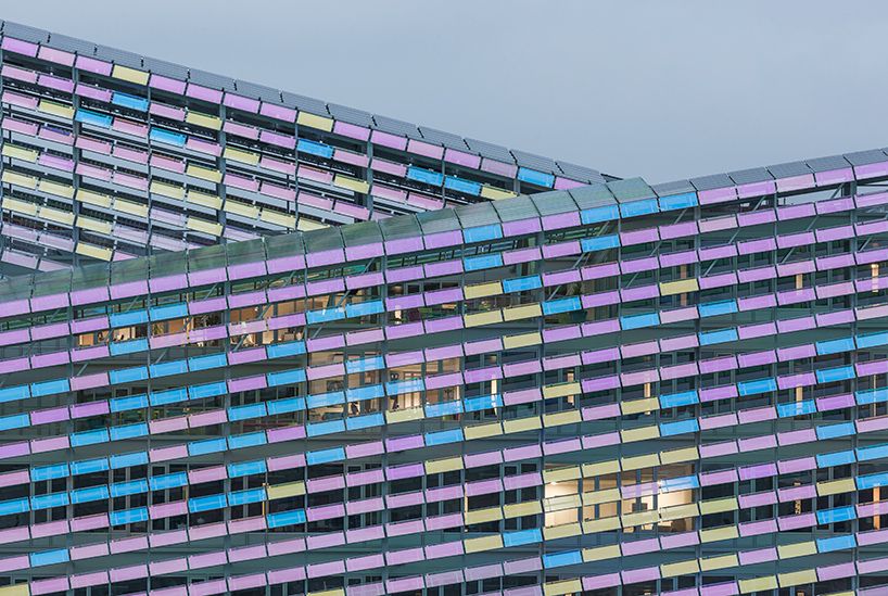 designboom's tweet photo. this building's dynamic façade references claude monet's impressionist paintings https://t.co/4LCWNxLaIq https://t.co/GNIJHnqdhj