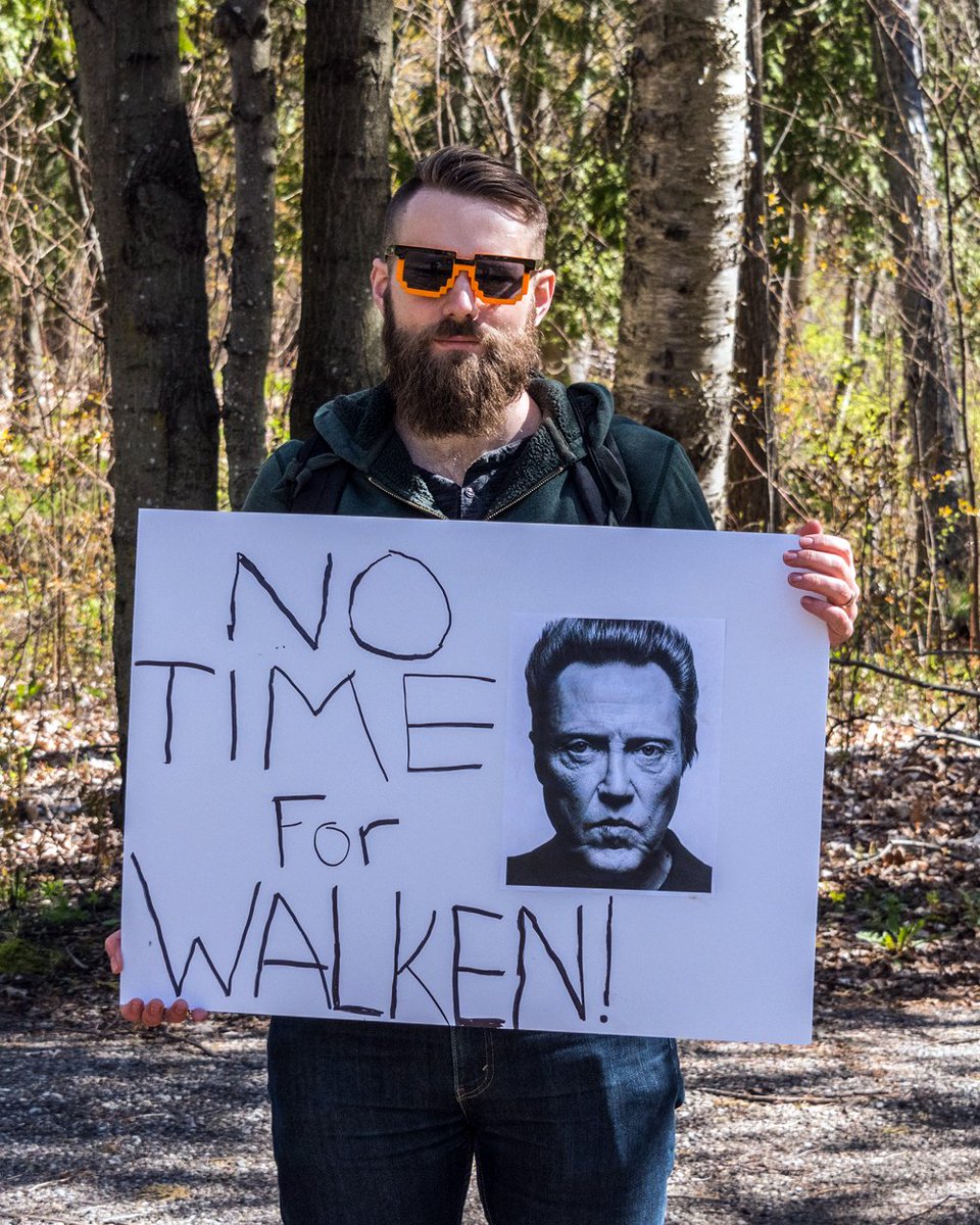 DCHalfMarathon's tweet photo. One of last year's best spectator signs! #notimeforwalken https://t.co/mZmLSxITu0