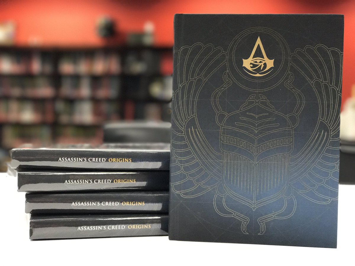 #AssassinsCreedOrigins Collector's Edition Guide giveaway! #RT/Follow to enter. Available 10/27. <a href="/assassinscreed/">Assassin's Creed</a> bit.ly/2yM87Jp