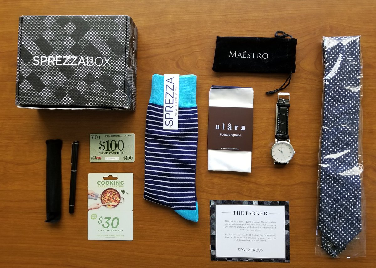 Edgar4Chamber's tweet photo. Love #MySprezzaBox Monthly. All this for only $28. Yes! https://t.co/5GOJPFj8AU